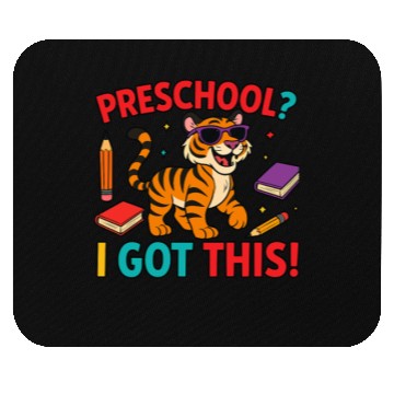 Discover Tiger Cub Mouse Pads – Preschool I Got This School Mouse Pads