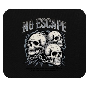 Discover Chained Mind – Skull Streetwear Mouse Pads