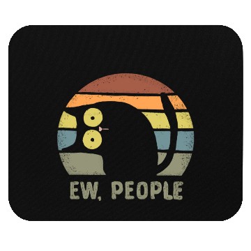 Discover ew people funny cat gift idea Mouse Pads