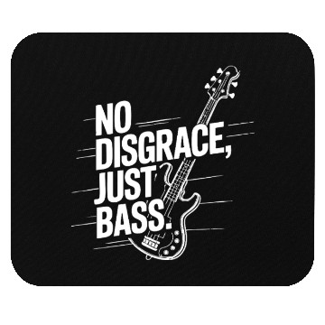 Discover Just Bass, No Disgrace – White Mouse Pads