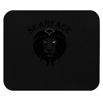 Discover Scarface the Lion – The Battle-Hardened King Mouse Pads
