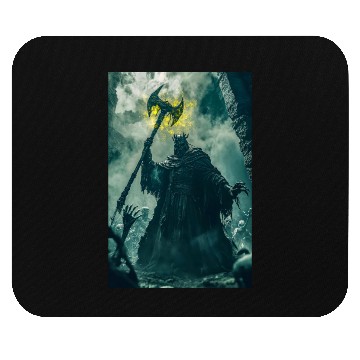 Discover Dark Necromancer Rises Mouse Pads
