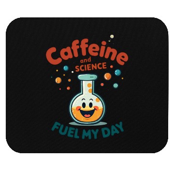 Discover Caffeine and Science Mouse Pads