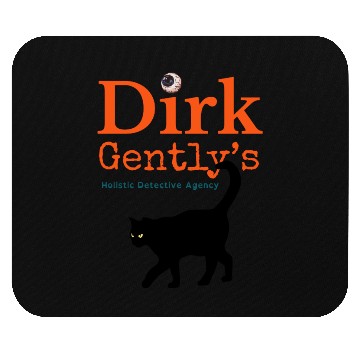 Discover Dirk Gently Holistic Mayhem Fan Mouse Pads
