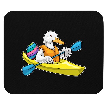 Discover Duck Easter Kayak Mouse Pads