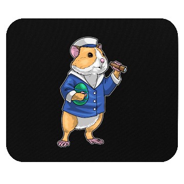 Discover Hamster Easter Sailor Mouse Pads