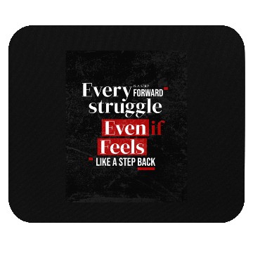 Discover Inspirational Motivation Typography Design Mouse Pads