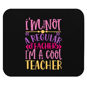 Discover Cool Teacher - Funny Teacher Appreciation Gift Mouse Pads