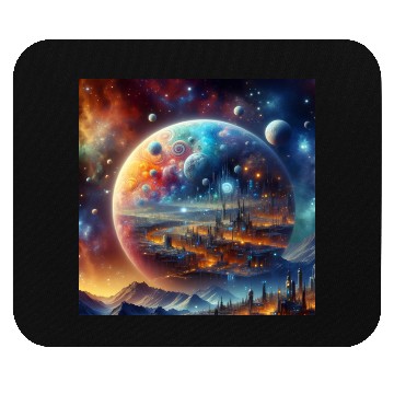 Discover Futuristic Sci-FI Fantasy with Alien Planet Mouse Pads