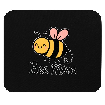Discover Bee Mine Cute Vintage Couple Mouse Pads