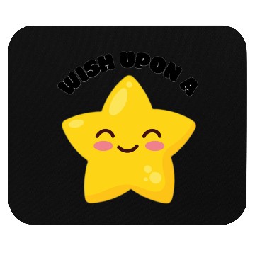 Discover Cute Smiling Star Design for Kids Mouse Pads