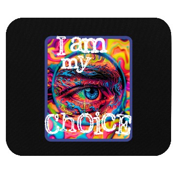 Discover Vivid Psychedelic Eye Art Mouse Pads