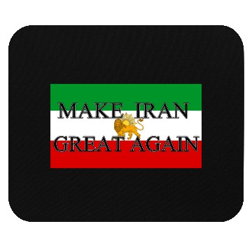 Discover Make IRAN Great Again with Iranian Flag Mouse Pads
