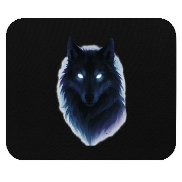Discover Enigmatic Howling Wolf Design Mouse Pads