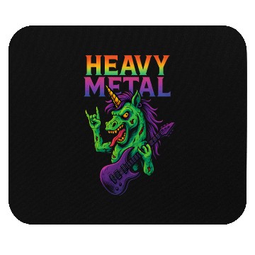Discover Heavy Metal Zombie Unicorn Mouse Pads
