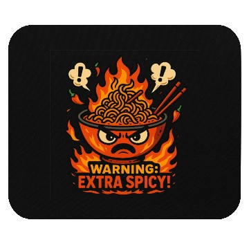 Discover Korean Spicy Ramen Mouse Pads – Warning: Extra Spicy!