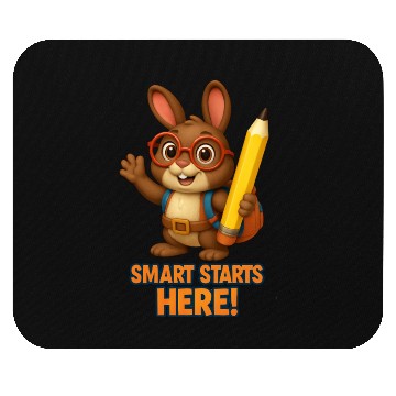 Discover Smart Starts Here Squirrel Back to School Mouse Pads