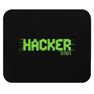 Discover Hacker Code Glitch Mouse Pads | Cyber Security wear