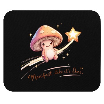 Discover Whimsical Mushroom Star Dreamer Design Mouse Pads