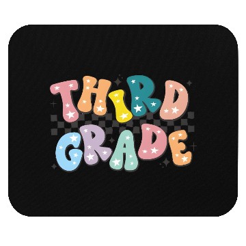 Discover Colorful Starry Thank You Card Design Mouse Pads