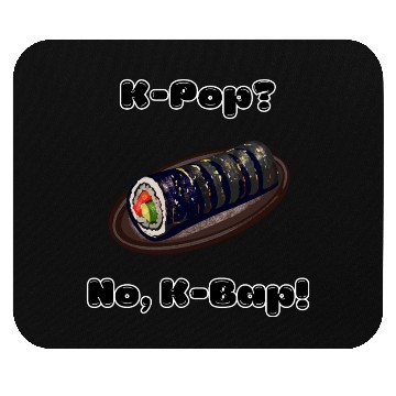 Discover K-Pop? No, K-Bap! Mouse Pads