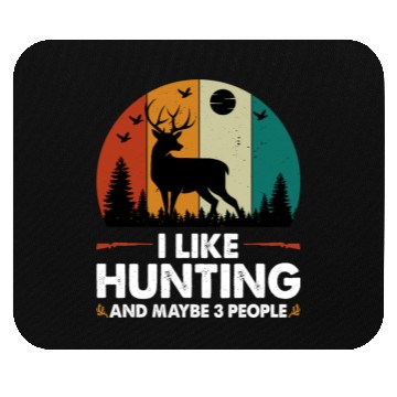 Discover Funny Deer Hunting Mouse Pads