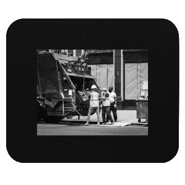 Discover Trash Men: New York City  Mouse Pads
