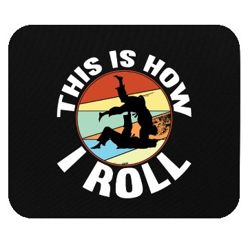 Discover This Is How I Roll – Funny BJJ Jiu Jitsu Mouse Pads