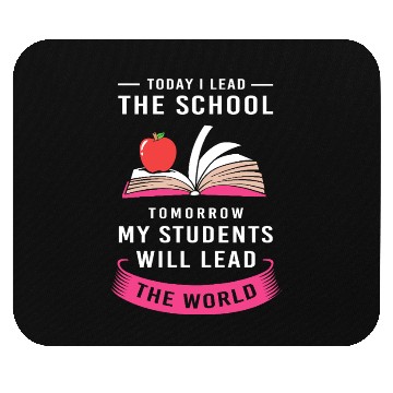 Discover School Principal Back To School Mouse Pads