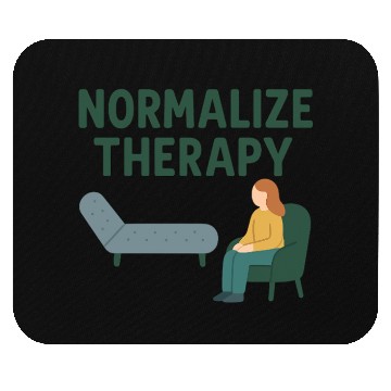 Discover Normalize Therapy Inspirational Design Mouse Pads