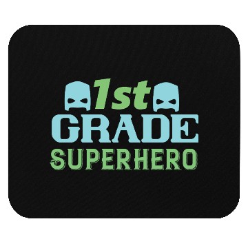 Discover 1st Grade Superhero Mouse Pads