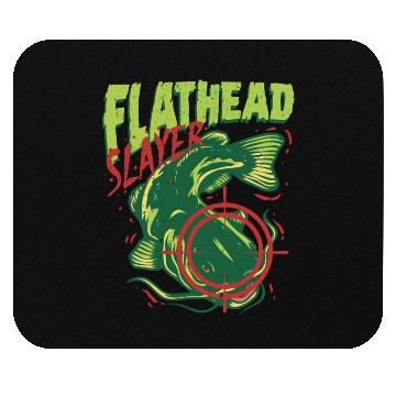 Discover Flathead Catfish Flathead Slayer Mouse Pads