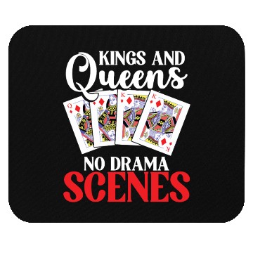 Discover Pinochle Trick Taking Game Drama King Queen Mouse Pads