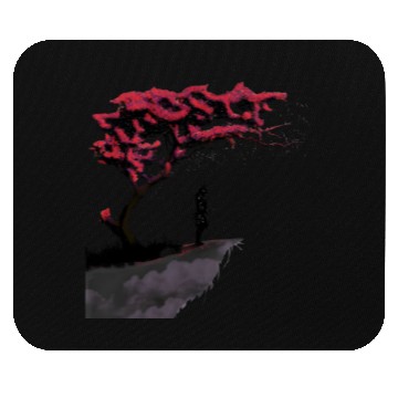Discover The lonely warrior Mouse Pads
