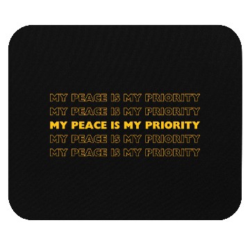 Discover Empowerment Peace Quote Design Mouse Pads