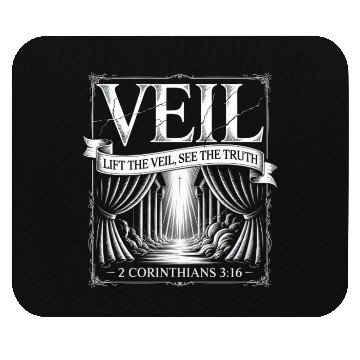 Discover Veil - Christian Artwork Mouse Pads