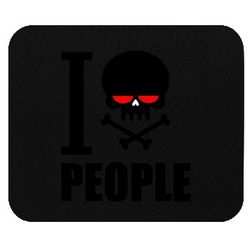 Discover i hate people Mouse Pads