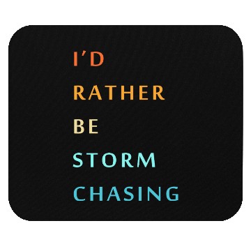Discover Storm Chaser Tornado Storm Chasing Mouse Pads