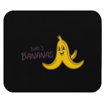 Discover Whimsical That's Banana Character Mouse Pads
