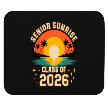 Discover Senior Sunrise 2026 High School Graduation Mouse Pads