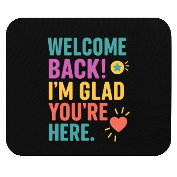 Discover Welcome Back To School, Teacher Appreciation Gift Mouse Pads