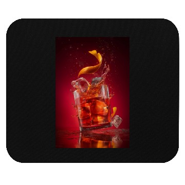 Discover Splashing Negroni Cocktail Mouse Pads