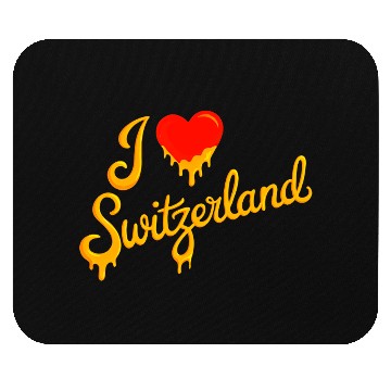 Discover I love Switzerland Mouse Pads