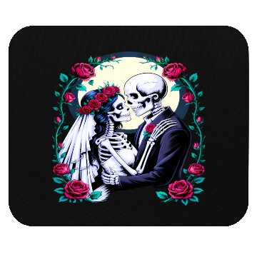 Discover Bride and Groom Eternal Love Romantic Wedding Mouse Pads
