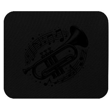 Discover Trumpet Meets Musical Note Loud, Wild, Beautiful Mouse Pads