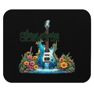 Discover Strings of Nature Guitar  Mouse Pads