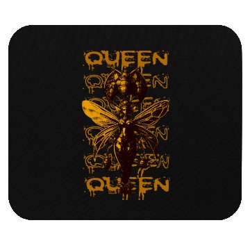 Discover Queen Bee Warrior – Dark Fantasy Insect Art Mouse Pads