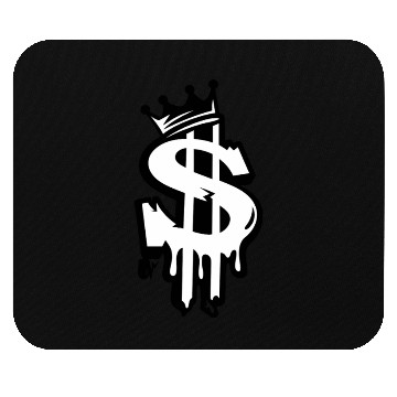 Discover Street Art Dollar Sign Graffiti Design Mouse Pads