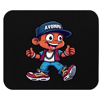 Discover Urban Kid Streetwear Design Mouse Pads