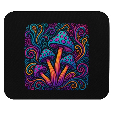 Discover Psychedelic Mushroom Dream Mouse Pads